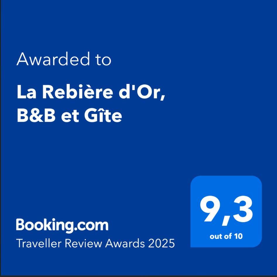 La Rebiere D'Or, B&B Et Gite Mouleydier Dış mekan fotoğraf
